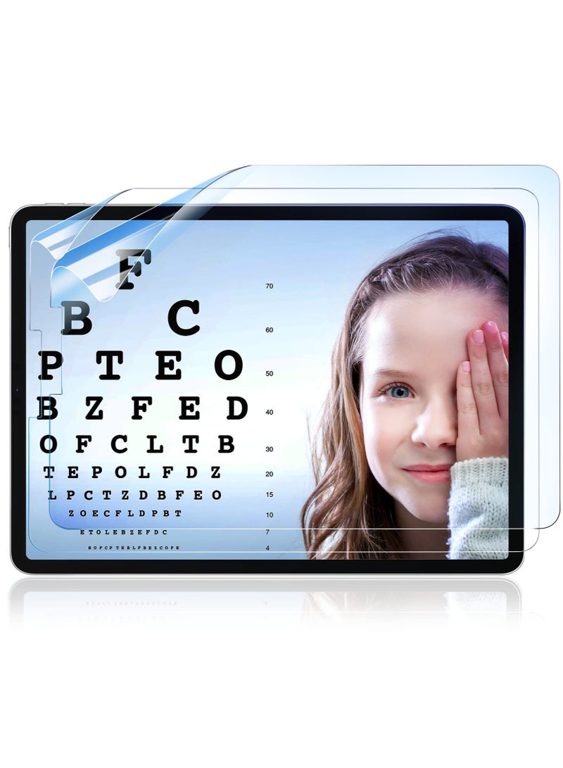 2pack Anti Blue Light Screen Protector Compatible with iPad Pro 12.9 Inch 2022/2021/2020/2018 (6th/5th/4th/3rd Generation), HD Clear Eye Protection Matte Anti Glare for iPad 12.9 In Screen Film Cover - Image 1